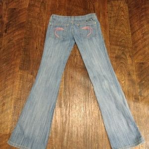 Embroidered Frankie B. Jeans